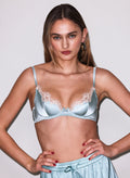 Juliet Lace Demi Bra-frosted mint-Fleur du Mal