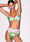 Juliet Lace Thong-pastel lime-Fleur du Mal