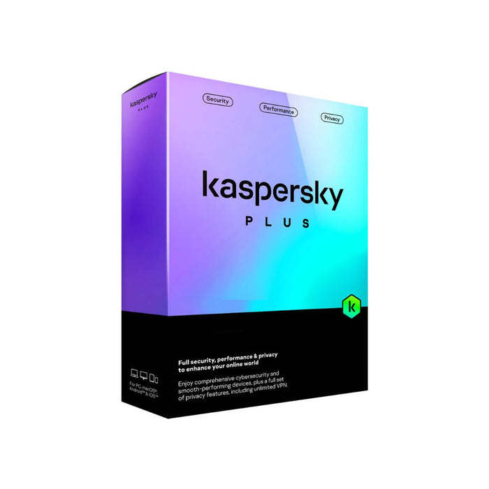 Kaspersky Plus Internet Security 2026 | 3 Devices | 1 Year - شركة القيم العالمية للحاسبات