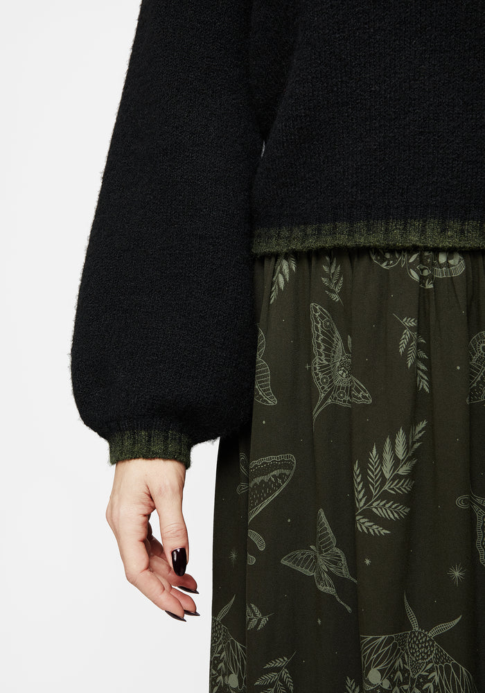 Kelly Knit Crew Sweater