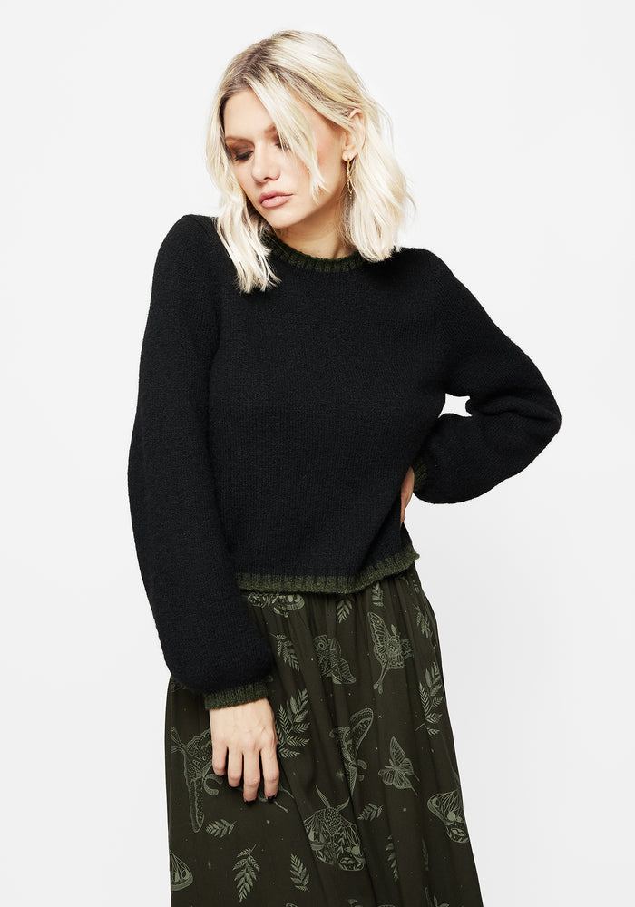 Kelly Knit Crew Sweater