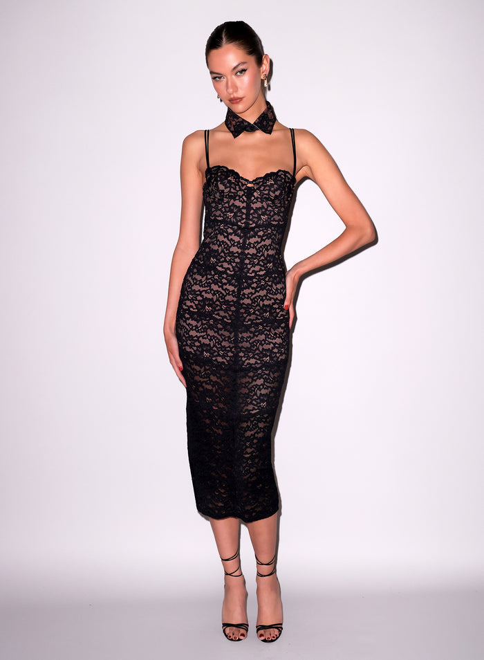 Lace Collar-black