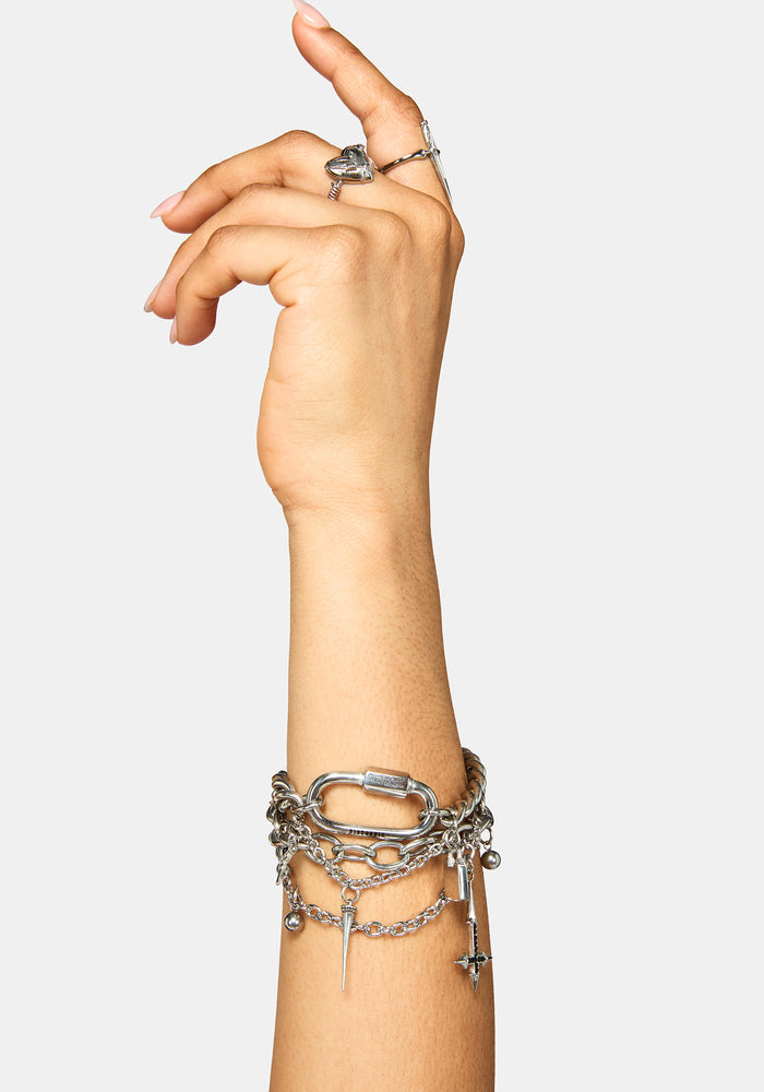 Lagoxin Stainless Steel Charm Bracelet Pack