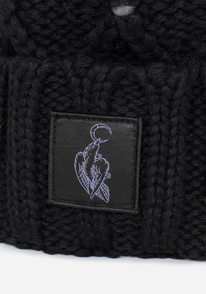 Layla Criss Cross Bobble Hat