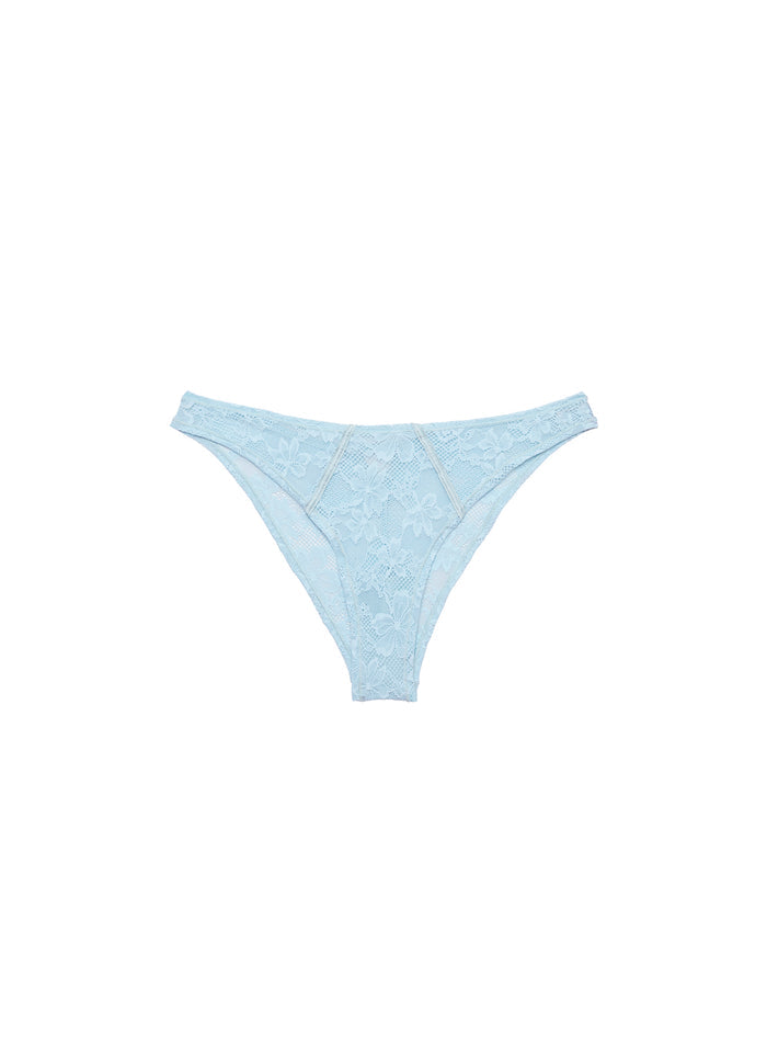 Le Stretch Lace Cheeky-forget me not-flat