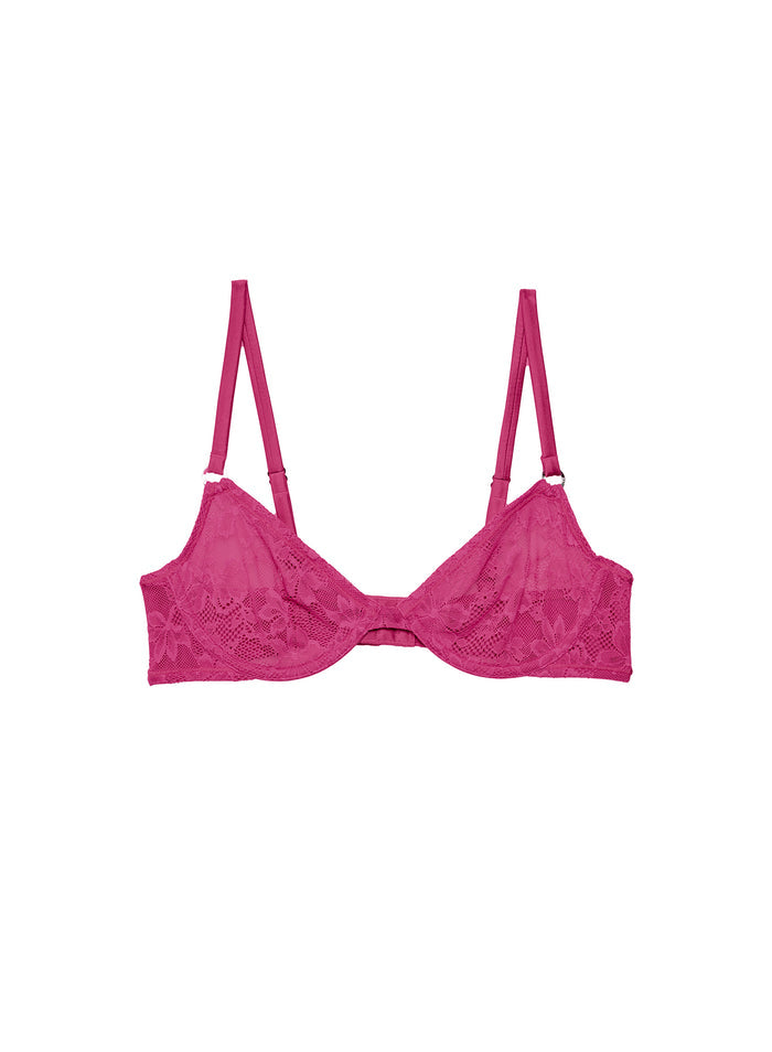 Le Stretch Lace Demi Bra-big spender-flat