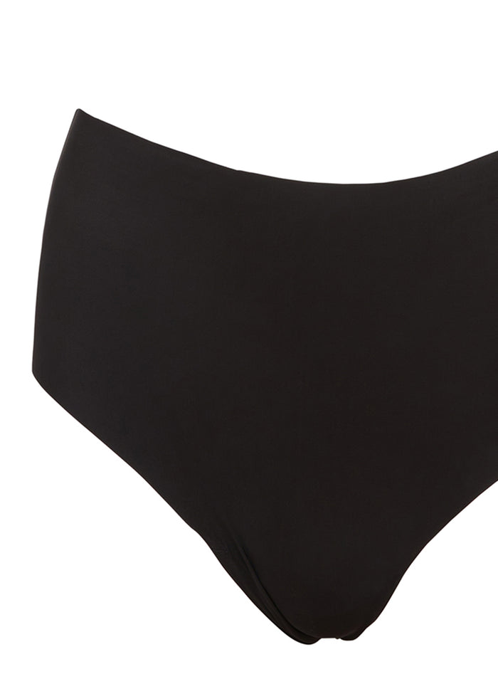 Le Stretch Micro High Waist Brief-black