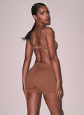 Le Stretch Micro Short-caramel-Fleur du Mal