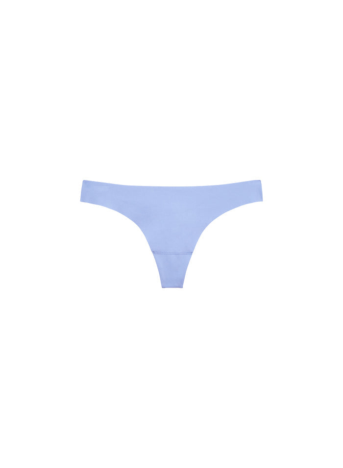 Le Stretch Micro Thong-denim blue-flat