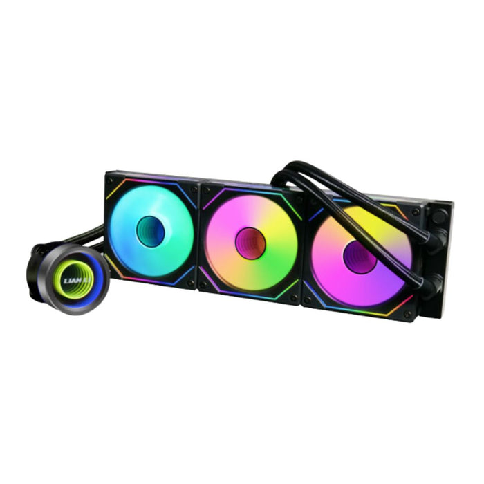 LIAN LI GA II TRINITY SL-INF 360 RGB AIO Liquid Cooler - Black