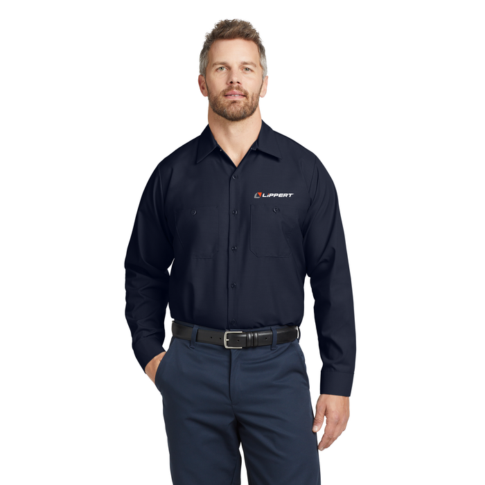 Lippert Long Sleeve Work Shirt - SP14 - Full Color Logo