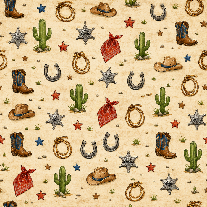 Little Cowboy Scrapbook Kit