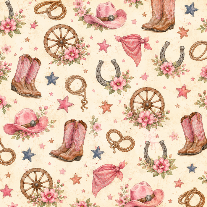 Little Cowgirl Scrapbook Kit