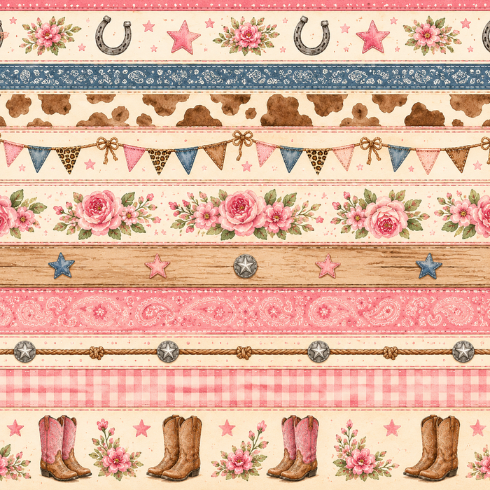 Little Cowgirl Scrapbook Kit