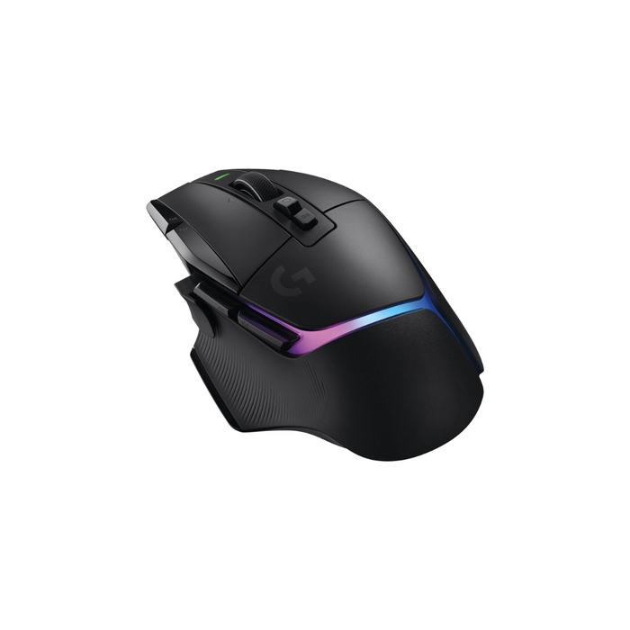 Logitech G502 X PLUS Lightspeed Wireless Optical Mouse Black - شركة القيم العالمية للحاسبات