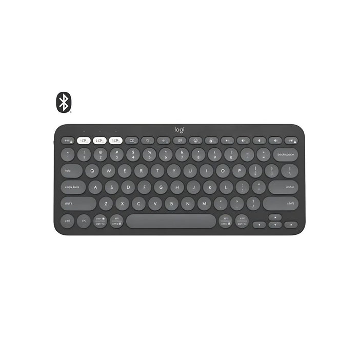 Logitech K380s Multi-Device Bluetooth Keyboard - شركة القيم العالمية للحاسبات