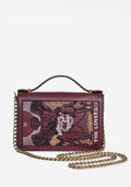Lovers Embroidered Crossbody Clutch Bag