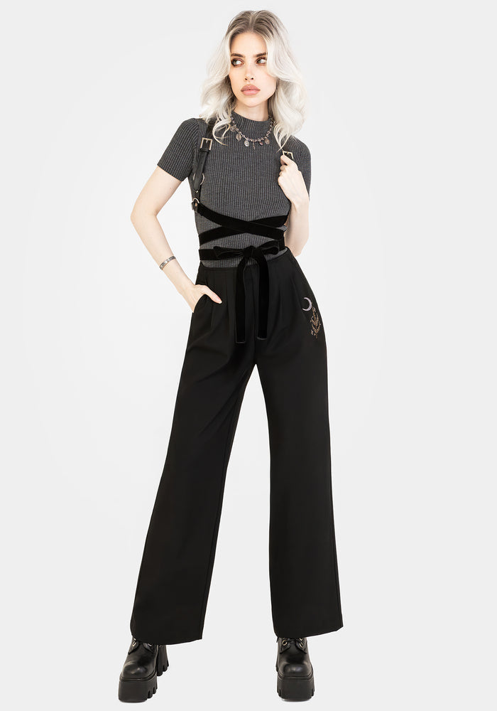 Lucia Embroidered Firefly Pleat Trouser