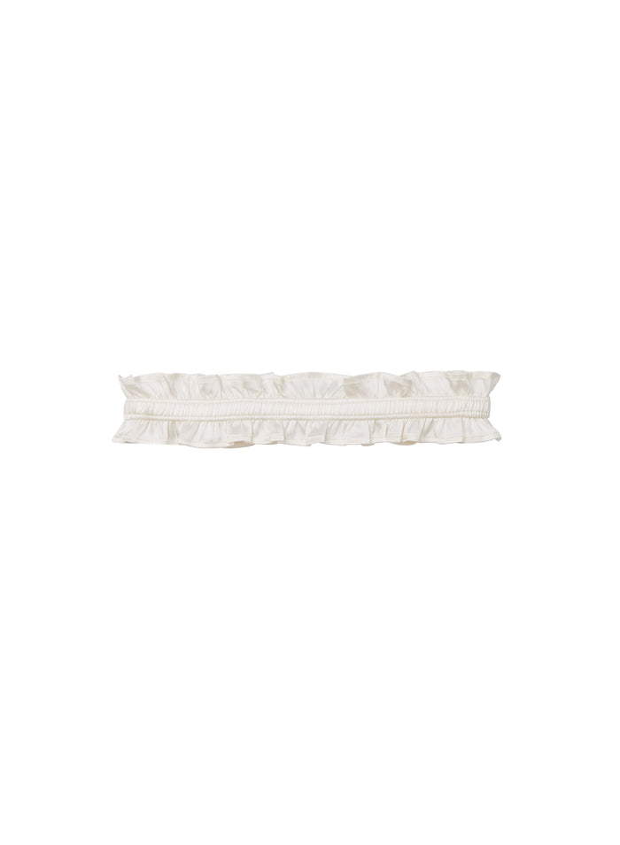 Luxe Leg Garter-ivory-flat