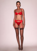Luxe Thong-rouge-Fleur du Mal