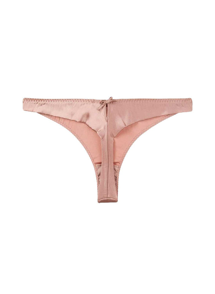 Luxe Thong-tan-flat