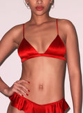 Luxe Triangle Bra-rouge-Fleur du Mal