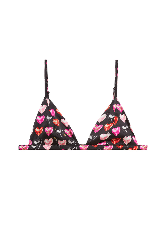 Luxe Triangle Bra-heartbreaker print-flat