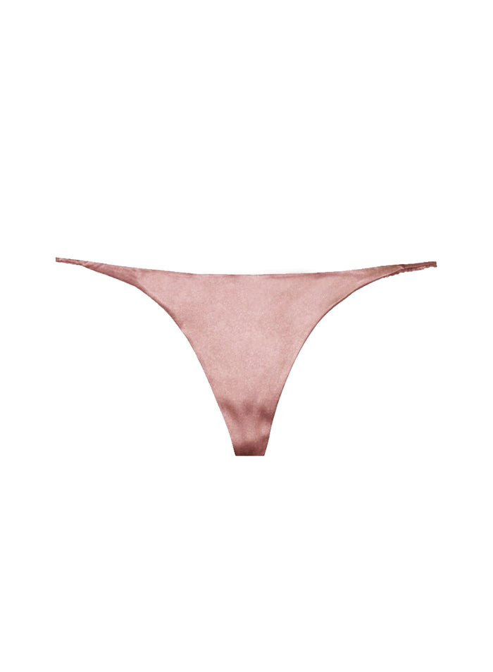 Luxe V-String-tan-flat