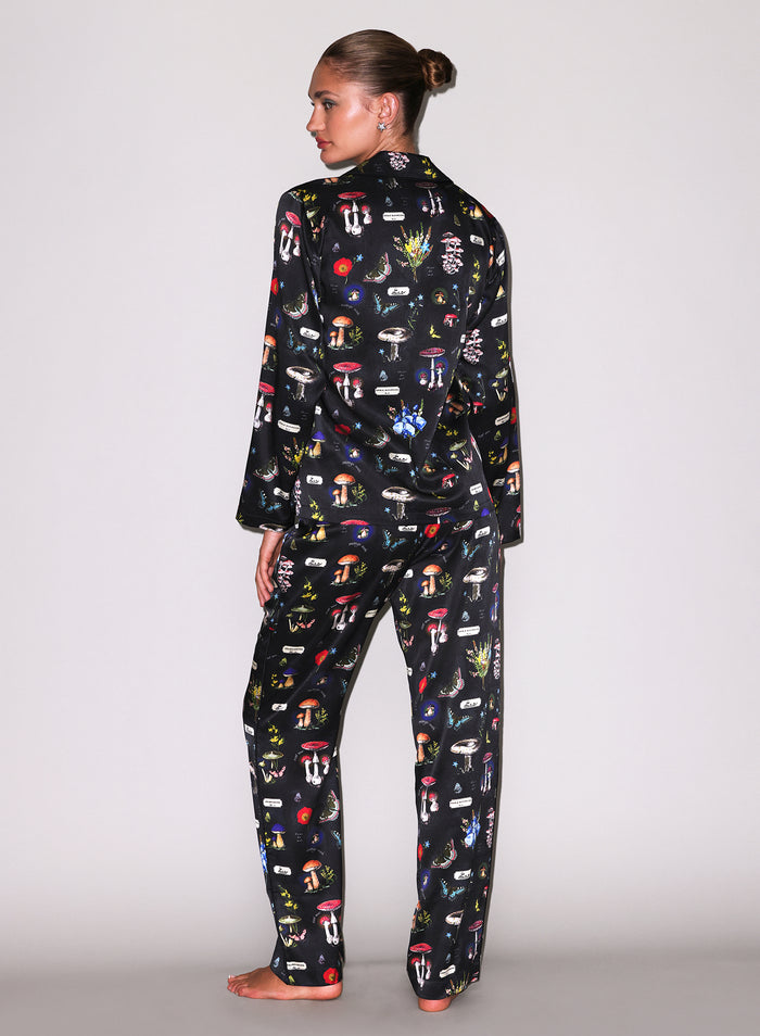 Magical Mushroom PJ Top-mushroom print