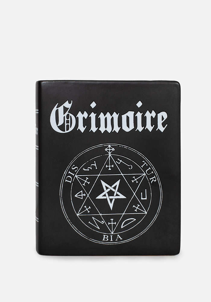 Maleficarum Grimoire Book Vase