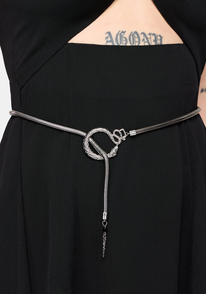 Marma Snake Spike Chain Belt