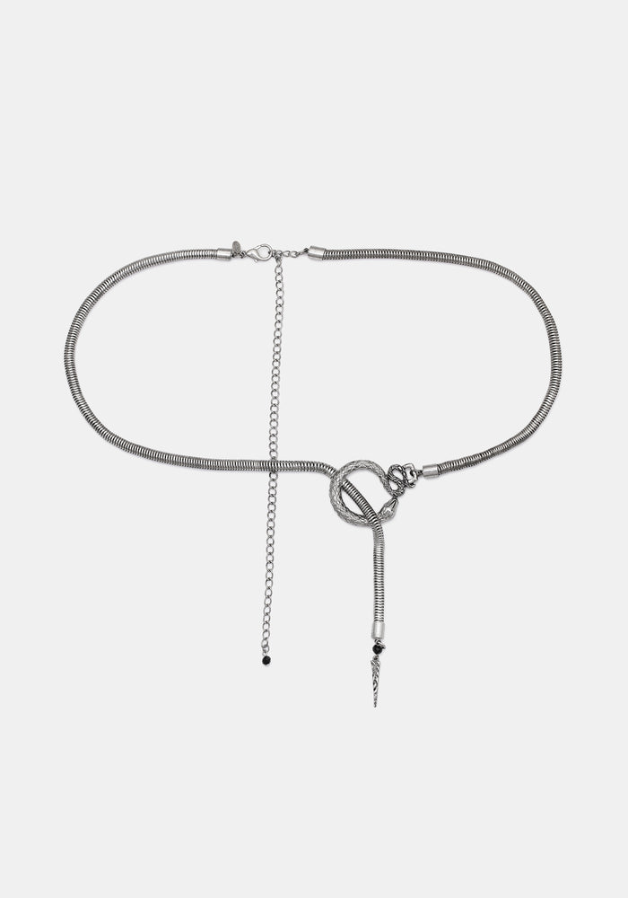 Marma Snake Spike Chain Belt