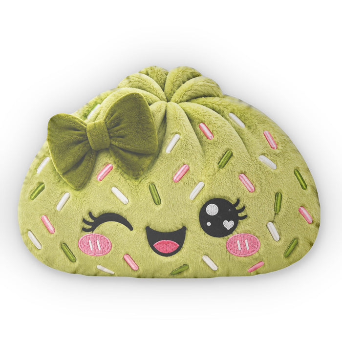 Matcha Sprinkle Dumpling Plush Pillow 🎀 | Kawaii Green Shaped Pillow | Cute Cozy Room Decor
