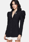 Maura Tailored Double Layered Blazer Dress