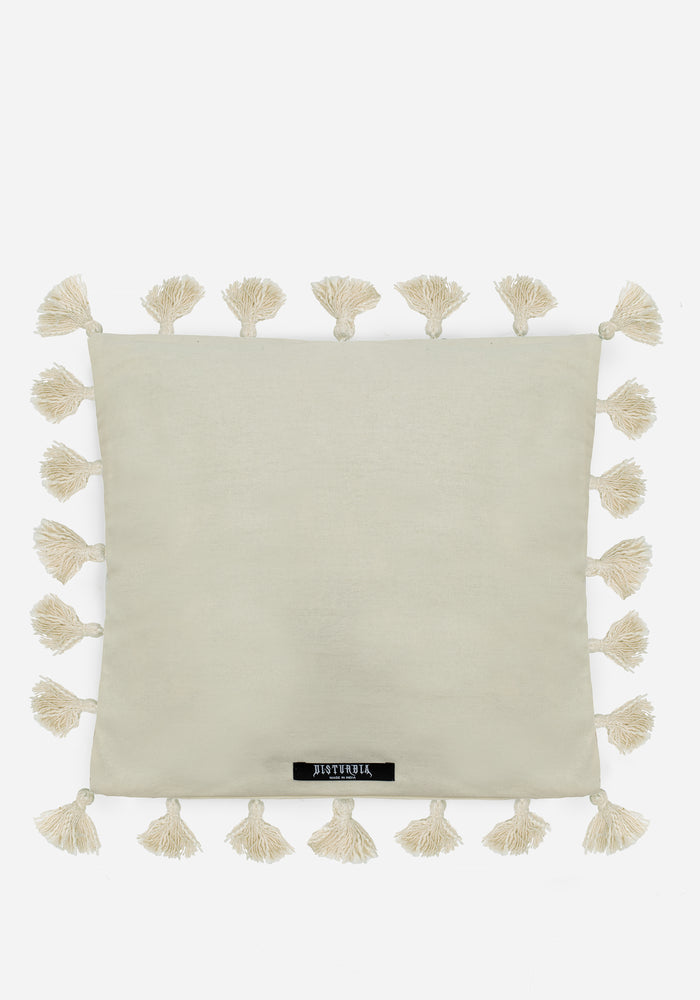 Maypole Fairies Tassel Trim Tapestry Cushion