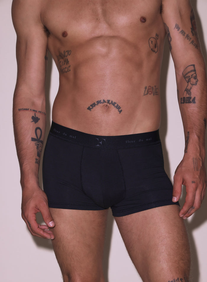 Men's Boxer Brief-black-Fleur du Mal