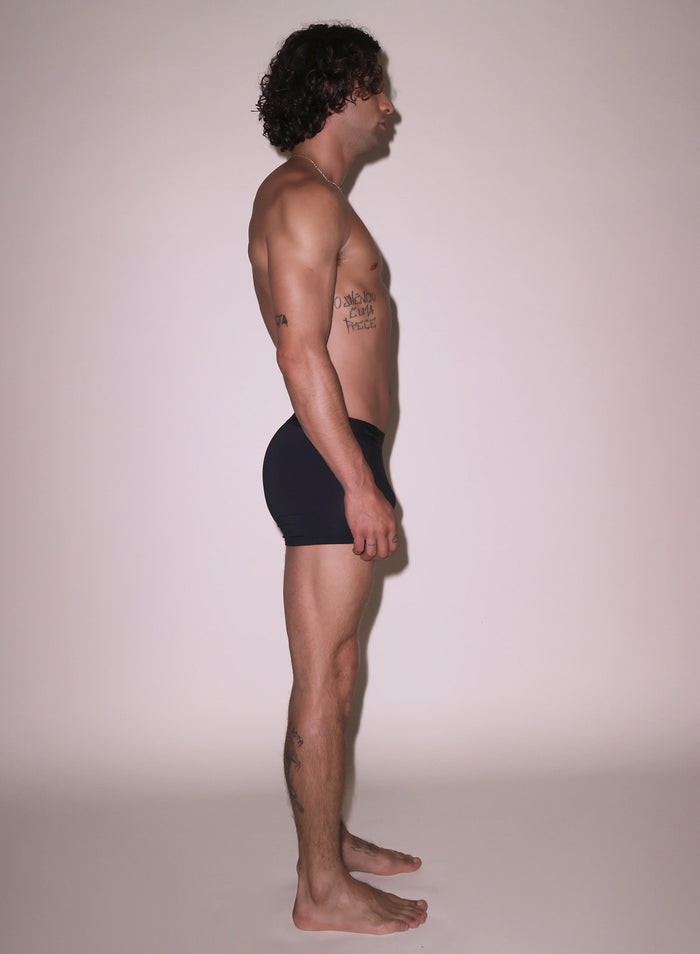 Men's Boxer Brief-black-side