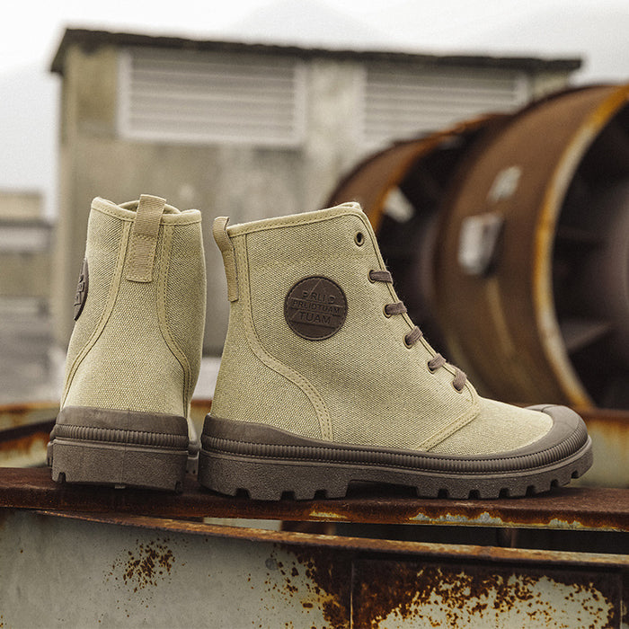 Men's High-Top Wide Shoes,