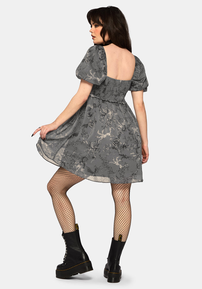 Merunicorn Enchanted Forest Mini Dress