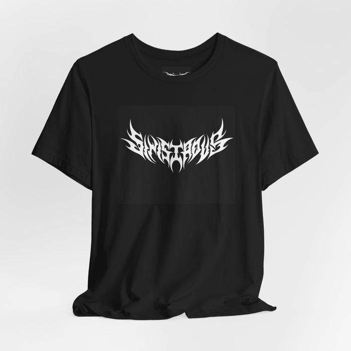 Metal Style Graphic Tee — 'Sweet Home' Tribal Logo