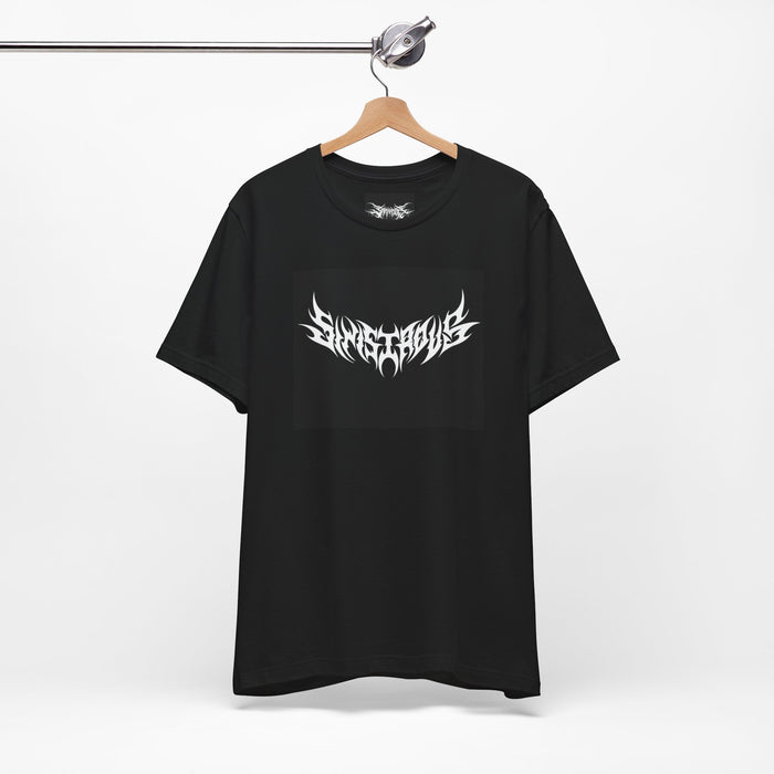 Metal Style Graphic Tee — 'Sweet Home' Tribal Logo