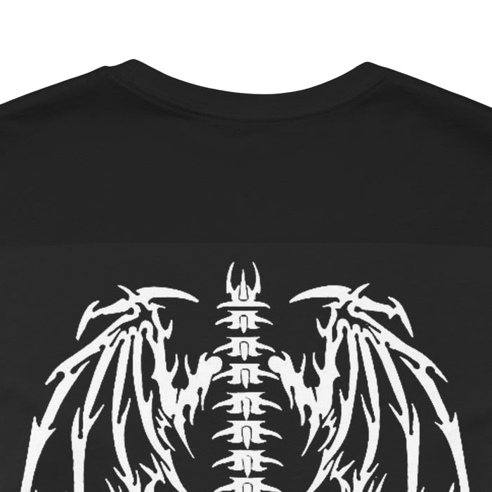 Metal Style Graphic Tee — 'Sweet Home' Tribal Logo