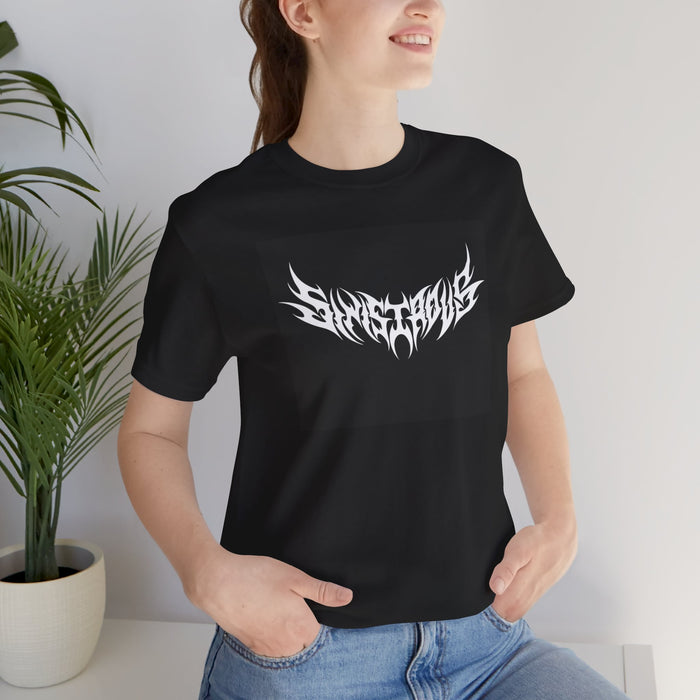 Metal Style Graphic Tee — 'Sweet Home' Tribal Logo