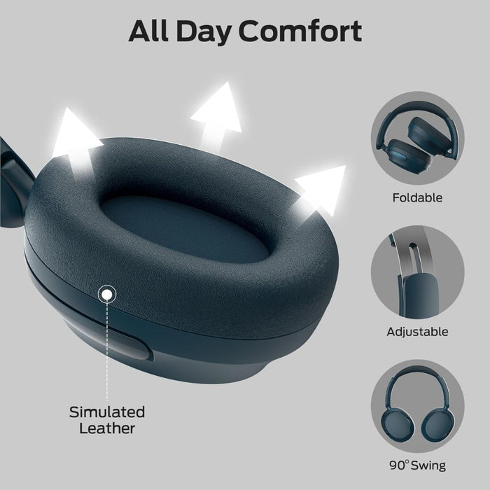 Monster Persona 3 ANC Wireless Headset  - Blue