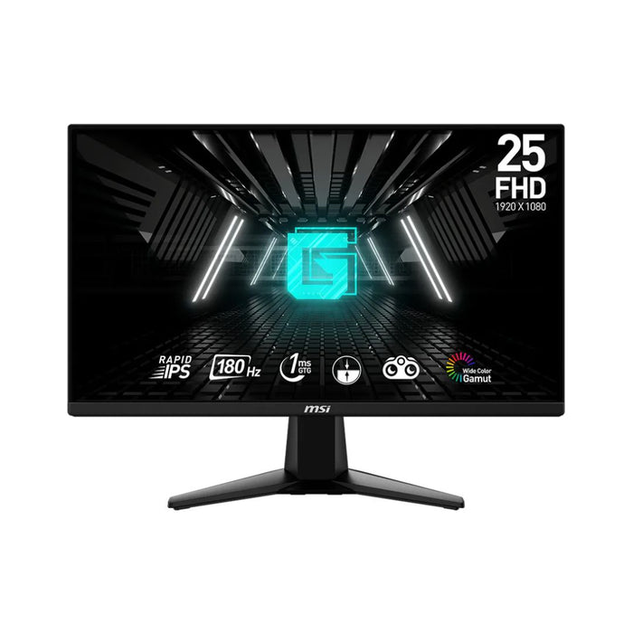 MSI G255F 24.5 inch, FHD (1920x1080) 180Hz 1Ms, Rapid IPS Flat, Monitor