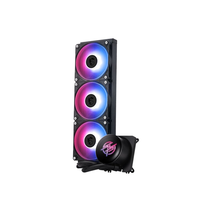MSI MPG CoreLiquid P13 360 AIO Liquid Cooler with LCD Screen - Black