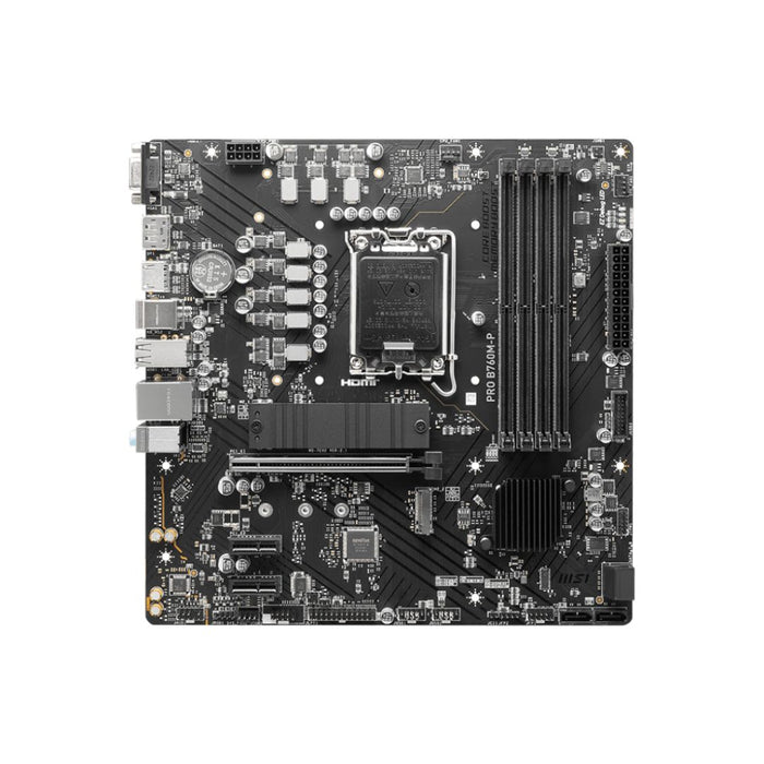 MSI PRO B760M-P D5, Motherboard - شركة القيم العالمية للحاسبات