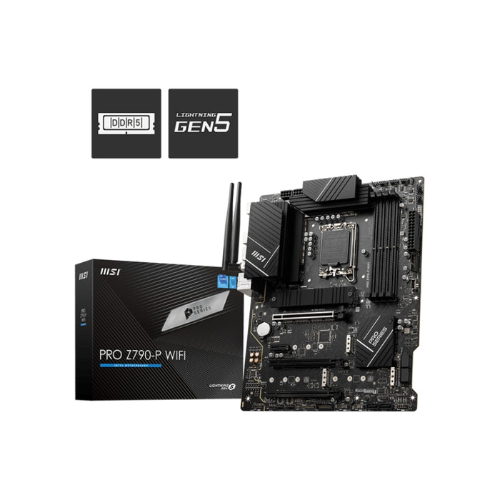 MSI PRO Z790-P DDR5 WIFI , Motherboard - شركة القيم العالمية للحاسبات