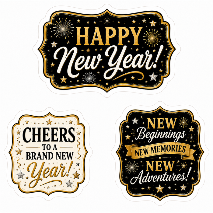 New Years Scrapbook Kit