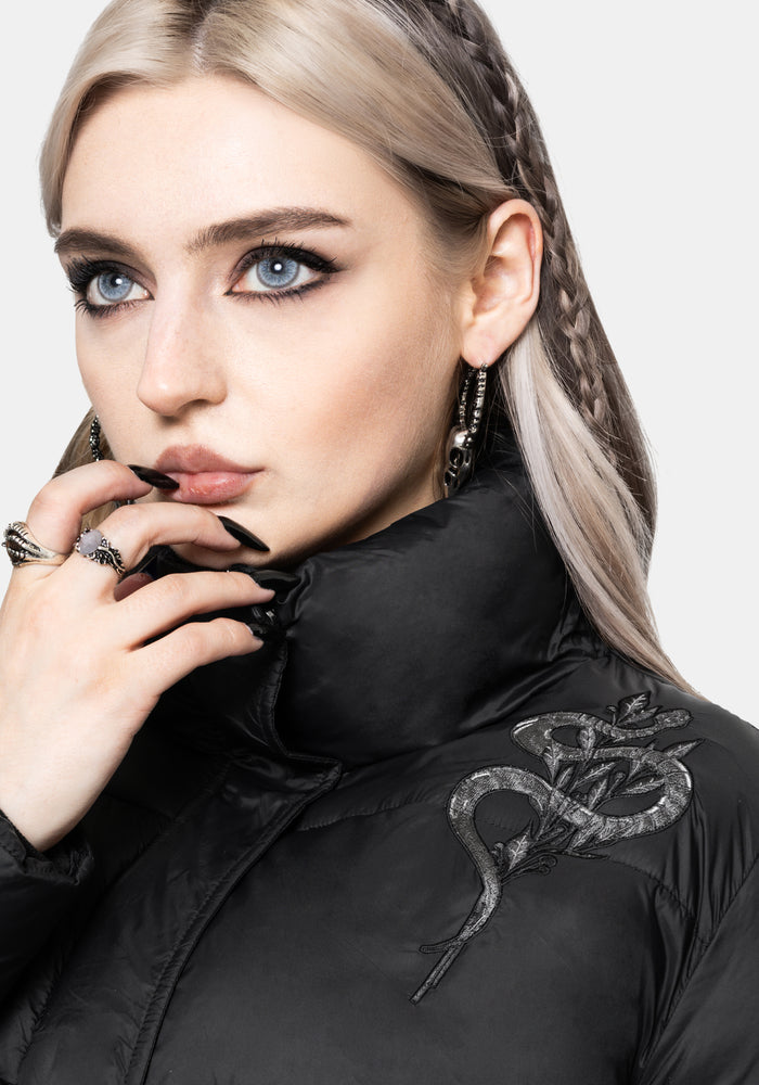 Nirah Embroidered Padded Jacket